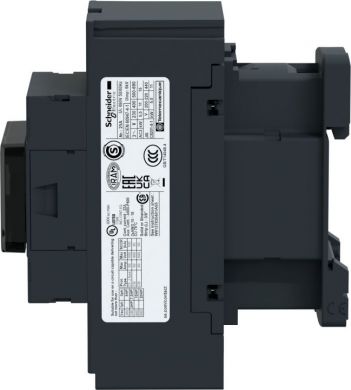 Schneider Electric Contactor, TeSys Deca, 3P(3NO), AC-3/AC-3e, <=440V, 25A, 110V AC 50/60Hz coil, spring terminals LC1D253F7 | Elektrika.lv