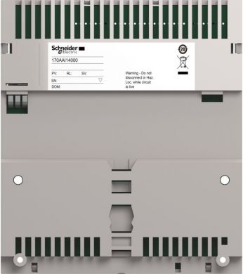 Schneider Electric Distributed analog input Modicon Momentum, 16 Input. range of product: Modicon Momentum automation platform - product or component type: analogue input base - analogue input type: single ended - analogue input range: +/- 10 V 12 bits + sign > 2200 kO 170AAI14000 | Elektrika.lv