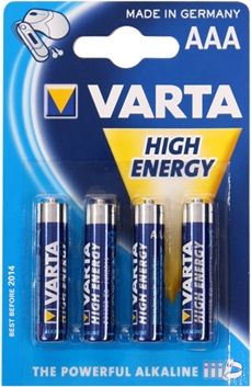 VARTA Baterijas R4903*4 LR03 AAA R4903 | Elektrika.lv