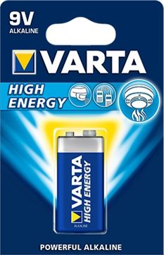 VARTA Батарейки R4922 6F22 R4922 | Elektrika.lv