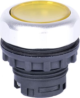 NOARK Ex9P1 FI y button with illumination, yellow 105621 | Elektrika.lv