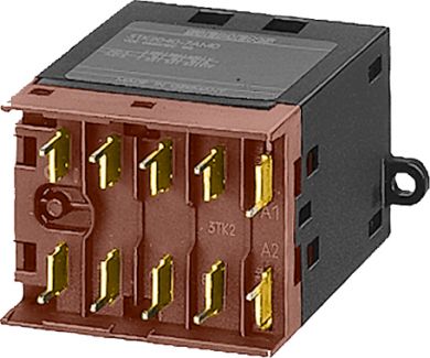 Siemens Kontaktors 3-polu NO; 24VDC; 9A; NO x3; PCB 3TF2010-6BB4 | Elektrika.lv