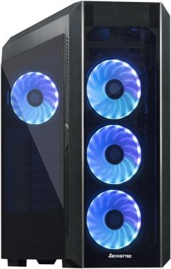  Case CHIEFTEC Scorpion 3 GL-03B-OP MidiTower Not included ATX MicroATX MiniITX Colour Black GL-03B-OP GL-03B-OP | Elektrika.lv