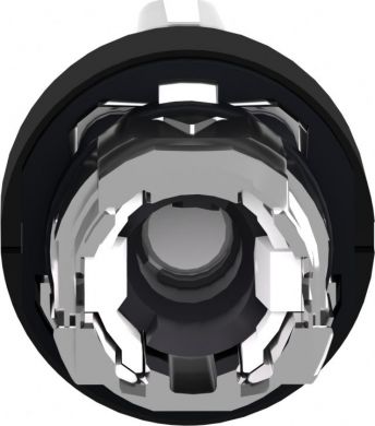 Schneider Electric Head for illuminated selector switch, Harmony XB4, black metal, white handle, 22mm, universal LED, 3 ZB4BK15137 | Elektrika.lv