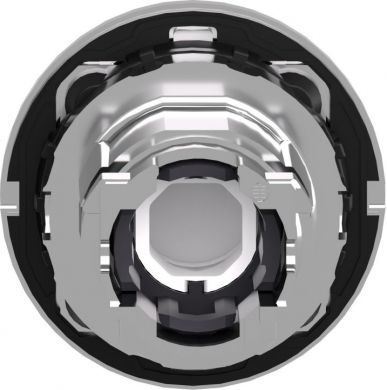 Schneider Electric Head for pilot light, Harmony XB4, metal, blue flush mounted, 30mm, universal LED, plain lens ZB4FV063 | Elektrika.lv