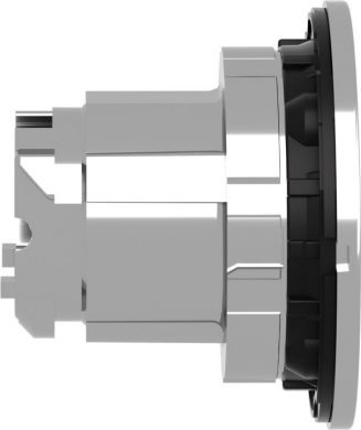 Schneider Electric Head for pilot light, Harmony XB4, flush mounted, white, 30mm, with plain lens, universal LED ZB4FV013 | Elektrika.lv
