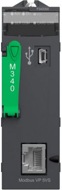 Schneider Electric processor, Modicon M340, max 1024 discrete, 256 analog IO, Modbus BMXP342000 | Elektrika.lv