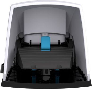 Schneider Electric Single foot switch, Harmony XPE, plastic, grey, with cover, 1 step, 1 contact 1NC+NO, IP66 XPEG310 | Elektrika.lv