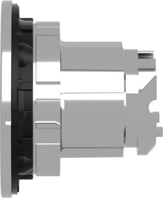 Schneider Electric Head for illuminated push button, Harmony XB4, black metal, white flush, 30mm, spring return, univer ZB4FW313 | Elektrika.lv