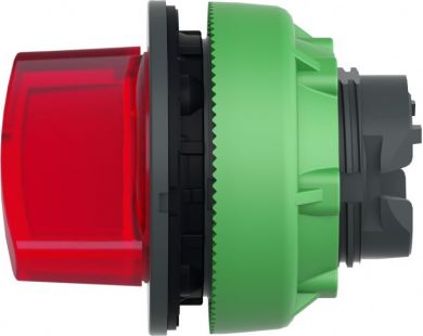 Schneider Electric Head for illuminated selector switch, Harmony XB5, plastic, red handle, universal LED, 2 positions, ZB5FK1443 | Elektrika.lv