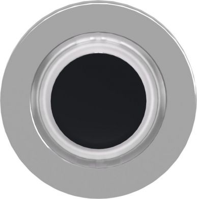 Schneider Electric Head for illuminated push button, Harmony XB4, plastic, white flush, 30mm, universal LED, spring ret ZB4FW913 | Elektrika.lv