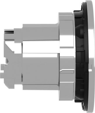 Schneider Electric Head for illuminated push button, Harmony XB4, plastic, blue flush, 30mm, universal LED, spring retu ZB4FW963 | Elektrika.lv