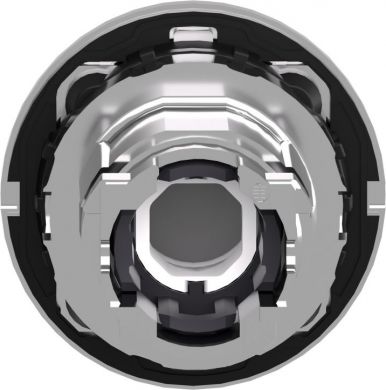 Schneider Electric Head for illuminated push button, Harmony XB4, plastic, green flush, 30mm, universal LED, spring ret ZB4FW933 | Elektrika.lv