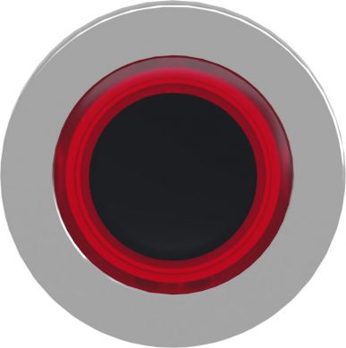 Schneider Electric Head for illuminated push button, Harmony XB4, plastic, red flush, 30mm, universal LED, spring retur ZB4FW943 | Elektrika.lv