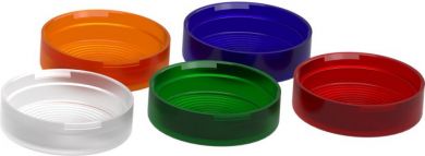 Schneider Electric Head for pilot light, Harmony XB4, 5 colours choice, 22mm, with plain lens, universal LED ZB4BV003 | Elektrika.lv