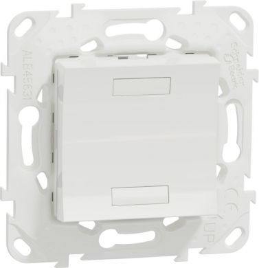 Schneider Electric New Unica - KNX Push Button single white NU553018 | Elektrika.lv