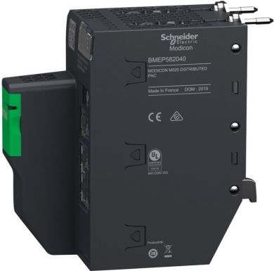 Schneider Electric standalone processor, Modicon M580, 8MB, 61 Ethernet devices, 8 remote IO racks of X80, for severe e BMEP582040H | Elektrika.lv