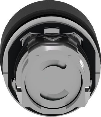 Schneider Electric Head for non illuminated pushbutton, Harmony XB4, mushroom 30mm, metal, black, 22mm, spring return ZB4BC24 | Elektrika.lv