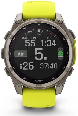 Garmin SMARTWATCH FENIX 8 SAPP. SOLAR/YELLOW 010-02906-21 GARMIN 010-02906-21 | Elektrika.lv