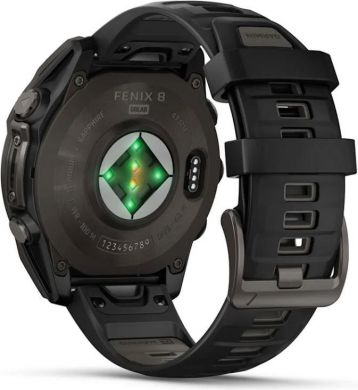 Garmin SMARTWATCH FENIX 8 SAPP. SOLAR/BLACK/GRAY 010-02906-11 GARMIN 010-02906-11 | Elektrika.lv