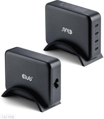 MOBILE CHARGER 4PORT/GAN 240W CAC-1918 CLUB3D CAC-1918 | Elektrika.lv