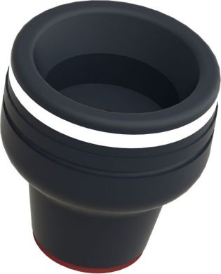 Schneider Electric Head for push button, Harmony XAC, plastic, black, booted, operating travel 16mm, 40...+ 70 degree C XACB9222 | Elektrika.lv