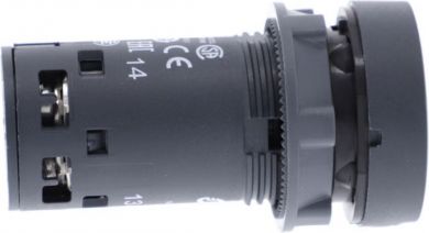 Schneider Electric Monolithic push button, Harmony XB7, plastic, green, 22mm, spring return, marked START, 1NO XB7NA3133 | Elektrika.lv