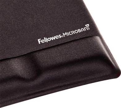 Fellowes MOUSE PAD WRIST SUPPORT/BLACK 9181201 FELLOWES 9181201 | Elektrika.lv