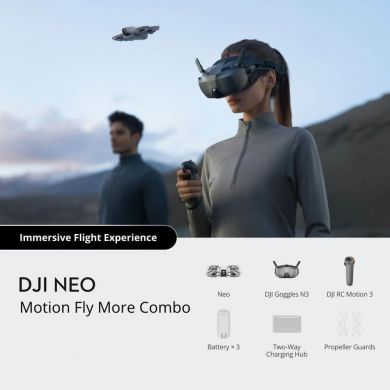 DJI Drone DJI Neo Motion Fly More Combo Consumer CP.FP.00000186 CP.FP.00000186.03 | Elektrika.lv