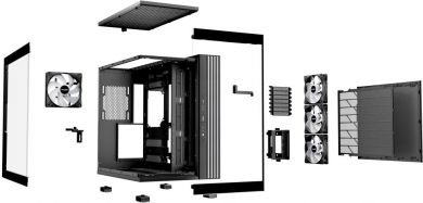  Case BE QUIET LIGHT BASE 600 LX Tower ATX MicroATX MiniITX Colour Black BGW67 BGW67 | Elektrika.lv