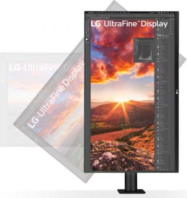 LG LCD Monitor LG 31.5" Panel IPS 3840x2160 16:9 60Hz 5 ms Speakers Swivel Pivot Height adjustable Tilt Colour Black 32UN880K-B 32UN880K-B | Elektrika.lv