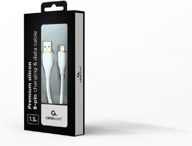 Gembird CABLE LIGHTNING TO USB2 1.5M/CC-USB2S-AM8PM-1.5M-BK GEMBIRD CC-USB2S-AM8PM-1.5M- | Elektrika.lv