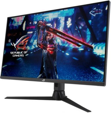 Asus LCD Monitor ASUS 32" Gaming/4K Panel IPS 3840x2160 16:9 160Hz Matte 1 ms Swivel Height adjustable Tilt Colour Black 90LM08B0-B01170 90LM08B0-B01170 | Elektrika.lv