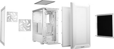  Case BE QUIET BGW75 MidiTower Case product features Transparent panel Not included ATX MicroATX MiniITX Colour White BGW75 BGW75 | Elektrika.lv
