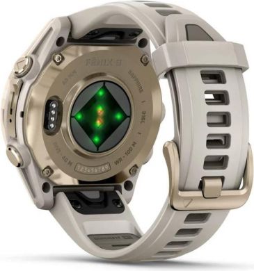 Garmin SMARTWATCH FENIX 8 SAPPHIRE/SOFT GOLD 010-02903-11 GARMIN 010-02903-11 | Elektrika.lv
