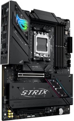 Asus Mainboard ASUS AMD B850 SAM5 ATX Memory DDR5 Memory slots 4 1xPCI-Express 4.0 16x 1xPCI-Express 5.0 16x 4xM.2 1xHDMI 1xDisplayPort 12xUSB 2.0 3xUSB-C 1xUSB-C w/Thunderbolt 1xOptical S/PDIF 1xRJ45 2xAudio port STRIXB850-FGAMINGWIFI ROG STRIX B850-F GAM | Elektrika.lv