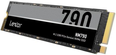 Lexar SSD LEXAR NM790 8TB M.2 PCIe Gen4 NVMe Write speed 6500 MBytes/sec Read speed 7400 MBytes/sec 2.45mm TBW 1500 TB MTBF 1500000 hours LNM790X008T-RNNNG LNM790X008T-RNNNG | Elektrika.lv
