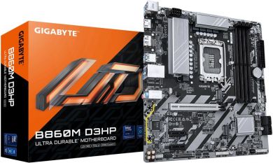Gigabyte Mainboard GIGABYTE Intel B860 Express LGA1851 Micro-ATX Memory DDR5 Memory slots 4 2xPCI-Express 1x 1xPCI-Express 16x 2xM.2 1xHDMI 1xDisplayPort 1xAudio-In 1xAudio-Out 1xMicrophone 3xUSB 2.0 3xUSB 3.2 1xPS/2 1xRJ45 B860MD3HP1.0 B860M D3HP 1.0 | Elektrika.lv