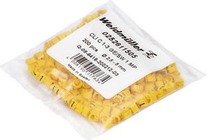 Weidmuller CLI C 3-6 GE/SW Y MP 0253411696 | Elektrika.lv