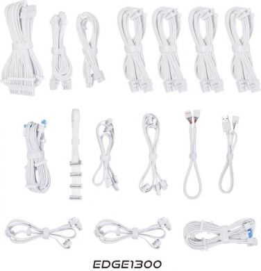  Power Supply LIAN LI EDGE1300 1300 Watts Efficiency 80 PLUS PLATINIUM PFC Active G9P.EG1300.WE00.EU G9P.EG1300.WE00.EU | Elektrika.lv