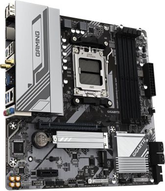 Gigabyte Mainboard GIGABYTE AMD B650 SAM5 Micro-ATX Memory DDR5 Memory slots 4 B650MGAMINGPLUSWF1.3 B650M GAMING PLUS WF | Elektrika.lv