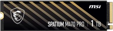 MSI SSD MSI SPATIUM M470 PRO 1TB M.2 PCIe Gen4 NVMe 3D NAND Write speed 4500 MBytes/sec Read speed 6000 MBytes/sec 2.15mm TBW 320 TB MTBF 150000 hours S78-440L0J0-P83 S78-440L0J0-P83 | Elektrika.lv
