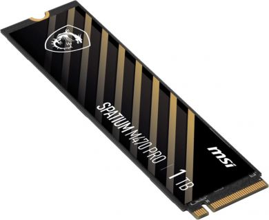 MSI SSD MSI SPATIUM M470 PRO 1TB M.2 PCIe Gen4 NVMe 3D NAND Write speed 4500 MBytes/sec Read speed 6000 MBytes/sec 2.15mm TBW 320 TB MTBF 150000 hours S78-440L0J0-P83 S78-440L0J0-P83 | Elektrika.lv
