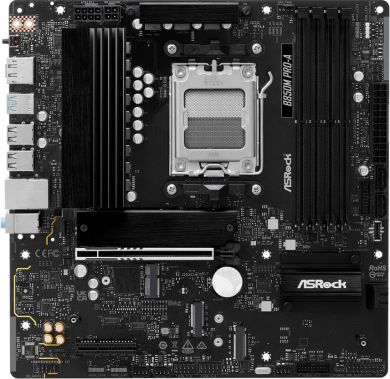 Asrock Mainboard ASROCK AMD B850 SAM5 Micro-ATX Memory DDR5 Memory slots 4 1xPCI-Express 4.0 4x	 1xPCI-Express 5.0 16x 1xM.2 1xHDMI 1xDisplayPort 1xAudio-In 1xAudio-Out 1xMicrophone 4xUSB 2.0 3xUSB 3.2 1xUSB-C 1xRJ45 B850MPRO-A B850M PRO-A | Elektrika.lv