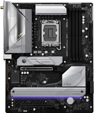 Asrock Mainboard ASROCK Intel B860 Express LGA1851 ATX Memory DDR5 Memory slots 4 1xPCI-Express 4.0 16x 1xPCI-Express 5.0 16x 1xM.2 1xHDMI 1xAudio-Out 1xMicrophone 6xUSB 2.0 6xUSB 3.2 1xUSB-C w/Thunderbolt 1xOptical S/PDIF 1xRJ45 B860LIVEMIXERWIFI B860 LIVEMIXER WIFI | Elektrika.lv