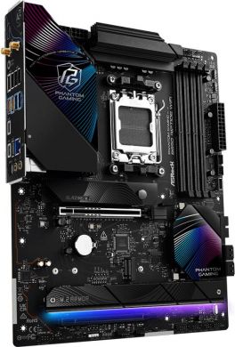 Asrock Mainboard ASROCK AMD B850 SAM5 ATX Memory DDR5 Memory slots 4 1xPCI-Express 4.0 16x 1xPCI-Express 5.0 16x 1xM.2 1xHDMI 1xAudio-In 1xAudio-Out 8xUSB 2.0 9xUSB 3.2 3xUSB-C 1xOptical S/PDIF 1xRJ45 B850RIPTIDEWIFI B850 RIPTIDE WIFI | Elektrika.lv