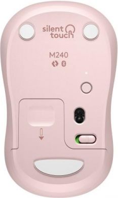 Logitech MOUSE BLUETH OPTICAL M240/ROSE 910-007121 LOGITECH 910-007121 | Elektrika.lv
