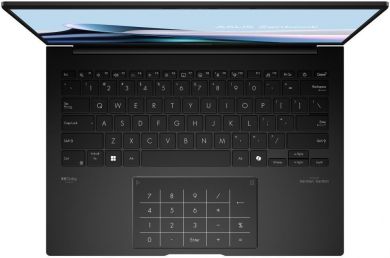Asus Notebook ASUS ZenBook Series 14 OLED UM3406KA-PP164W CPU  AMD Ryzen AI 7 350 2000 MHz 14" 2880x1800 RAM 32GB LPDDR5x SSD 1TB AMD Radeon Graphics Integrated ENG NumberPad Windows 11 Home Black 1.2 kg 90NB14U1-M009E0 90NB14U1-M009E0 | Elektrika.lv