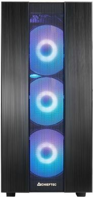  Case CHIEFTEC HUNTER 2 MidiTower Not included ATX MicroATX MiniITX Colour Black GS-02B-OP GS-02B-OP | Elektrika.lv