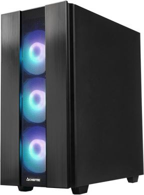  Case CHIEFTEC HUNTER 2 MidiTower Not included ATX MicroATX MiniITX Colour Black GS-02B-OP GS-02B-OP | Elektrika.lv
